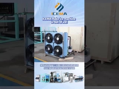 Flach-Eis-Maschine Entdeisung im Gange