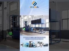 Röhreisenmaschine im Eis