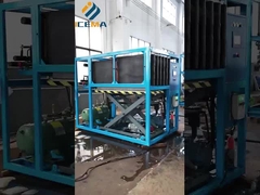 Anzeige der ICEMA-Rohreismaschine