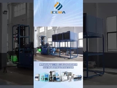 Inbetriebnahme großer Schlauch-Eismaschinen