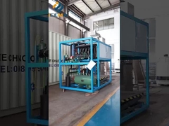 ICEMA-Eismaschine mit 1 Tonnen direkter Kühlblöcke