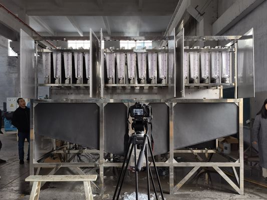 5T/24H Industrielle Eiswürfelmaschine Edelstahl 304