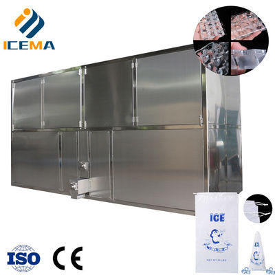 Guter Preis 5T/24H Industrielle Eiswürfelmaschine Edelstahl 304 Online