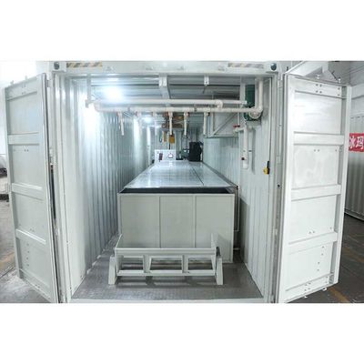 10t/24h Container Eismaschine Industrielle Blockeismaschine R404a R22