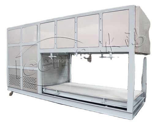 Guter Preis Innenkühlungs-Block-Eis-Maschine CER 1800W 5000KG 5T Online
