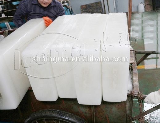 Innenkühlungs-Block-Eis-Maschine CER 1800W 5000KG 5T