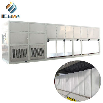Guter Preis Süßwasser 10T Industrielle Block-Eismaschine 10000kg 10T/24H Online