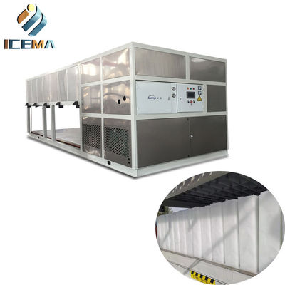 Guter Preis Industrielle 15T Direktkühlblock-Eismaschine 118KW Online