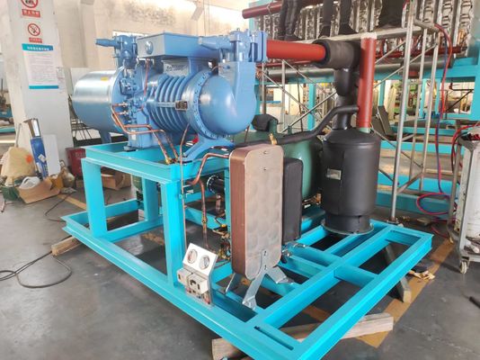 6450*2360*2530mm L*W*H Trockeneisblöcke Herstellmaschine für tägliche Kapazität 1-10 Tonnen