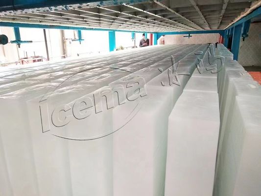 6450*2360*2530mm L*W*H Trockeneisblöcke Herstellmaschine für tägliche Kapazität 1-10 Tonnen