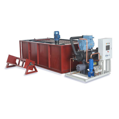 Salzlösungs-Abkühlungs-Block-Eis-Maschine 12.37kw 3T 5T 10T