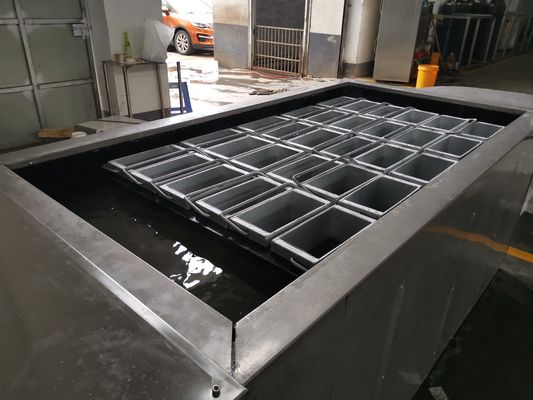 Industrielles 2T / 24H Sole-Kühlblock-Eismaschinen-Salzwasser für Eisfabrik / Kühlhaus / Kühlung / frisch