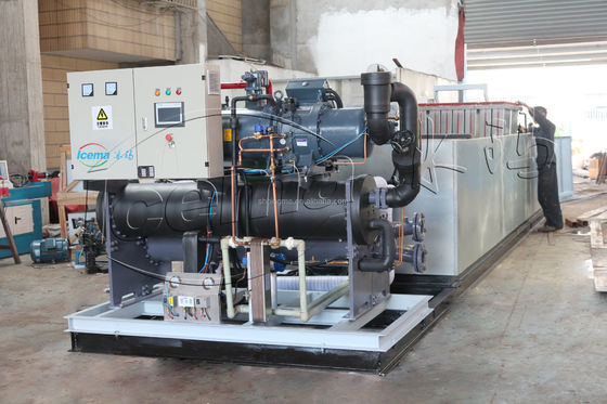 Soletyp Industrielle 10-Tonnen-Eisblockmaschine 380V