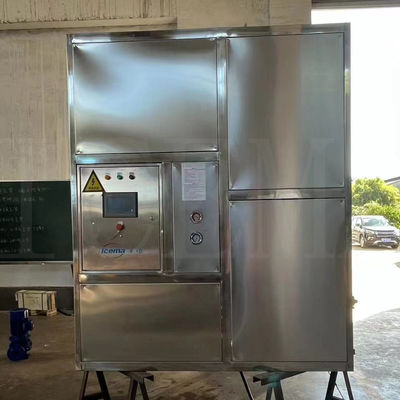Guter Preis 3T / 24h industrielle Eismaschine Automatischer großer Eiswürfel für Café / Getränk / Industrie / Eisfabrik Online