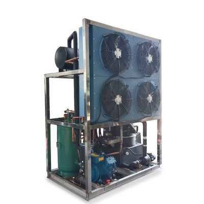 8T Eismaschinenrohr mit Edelstahlverdampfer 8000kg