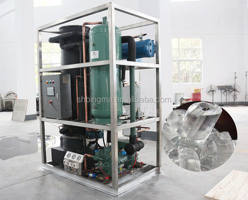 Industrielle Schlauch-Eismaschine 3T/Tag CE kommerzielle Schlauch-Eismaschine System zur Frische Aufbewahrung