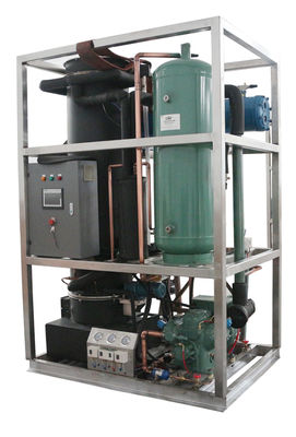 5 der Handelsrohr-Eis-Tonnen Maschinen-automatisches 3.6KW