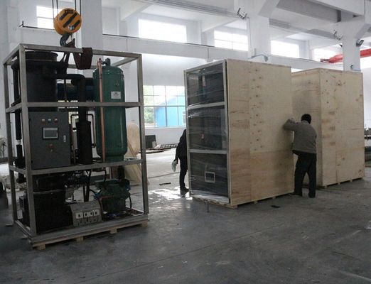 Industrielle hochwertige 3T 5T 8T 10T Tube Eismaschine Ice Tube Maker Maschine März Expo Vorteile