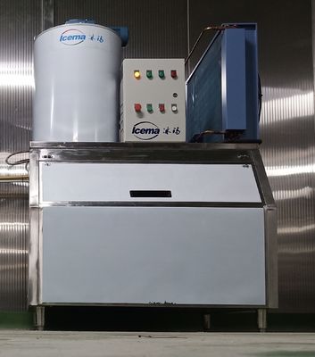 300KG Frischwasserflockeneismaschine 0.3T für Restaurant