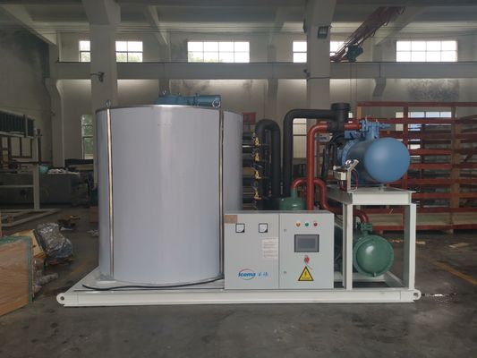 Industrielle Süßwasser-Flocken-Eismaschine 5 Tonnen Direktkühlung