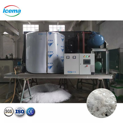 20 Tonnen industrielle Süßwasserflockeneismaschine 220 V