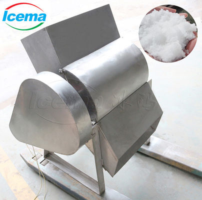 9T/H Ice Crusher Machine CE Edelstahl Ice Shaver Machine Commercial