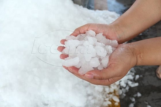 230W 100kg/Min Kommerzielle Eisbrecher-Maschine im Freien
