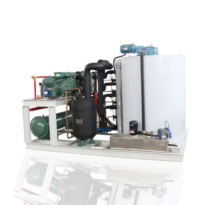 Guter Preis 10 Tonnen Meerwasserflockeneismaschine Kommerziell 32kw ​​380V Online