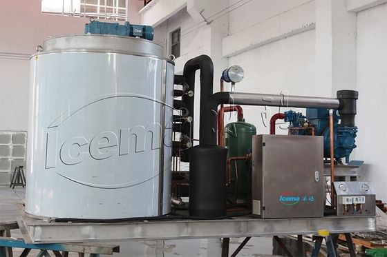 China 50 Tonnen/Tag Containerized Snowflake Ice Machine for Cooling with Factory Price Einheit für das Kühlen von Eis in Behältern