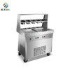 Handels-Fried Ice Cream Roll Maker-Maschinen-doppelte Wannen