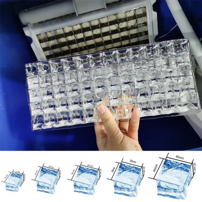 Maßgeschneiderte Abmessungen Eiswürfelmachmaschine mit R404a / R507a Kühlmittel