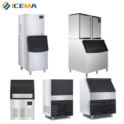 48kg/24H Kommerzielle Eiswürfelmaschine Automatisch 420w 220v