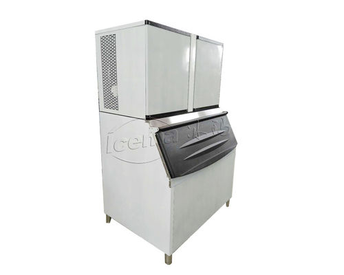 Hochproduktive kommerzielle Eiswürfelmaschine mit einer Kapazität von 480 kg