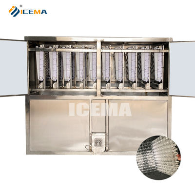 Guter Preis Industrielle 5 Tonnen 10 Tonnen Eiswürfelmachmaschine mit 19X21X6 Eisgitternummer von ICEMA Online