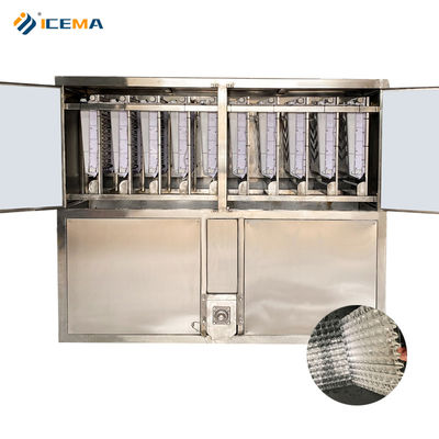 Guter Preis PE-Material Eingangsrohr 3000kg Eiswürfelmaschine für die industrielle Eisproduktion Online