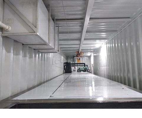 Lebensmittelgeschäft Industriebehälter Block Eismaschine Eisgewicht 25kg 50kg 100kg Verbrauch