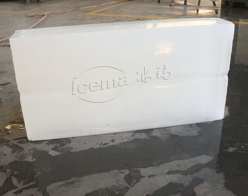 Lebensmittelgeschäft Industriebehälter Block Eismaschine Eisgewicht 25kg 50kg 100kg Verbrauch