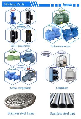 March Expo 5T 8T 10T Tube Eismaschine mit automatischem Betrieb und Energieeinsparung