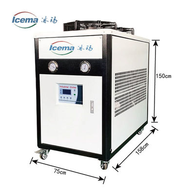 Einfache Bedienung 10 PS automatischer luftgekühlter Wasserkühler für industrielle Anwendungen