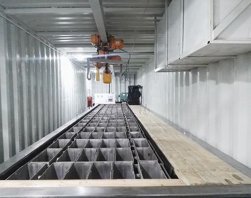 2000 KG Luftgekühlte Container-Block-Eismaschine für hohe Produktivität und Wettbewerbsfähigkeit