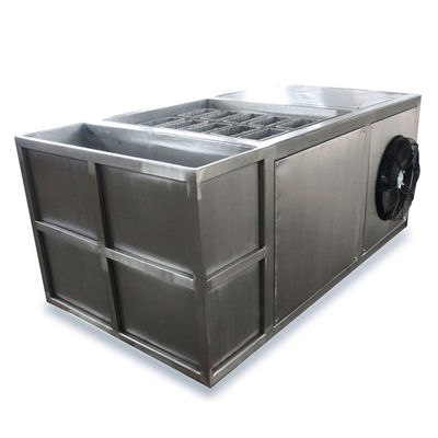 Guter Preis Mini-Eisfabrik 1 Tonnen Kompakt-Eis-Block-Maschine mit Schneider Electric-Komponenten Online