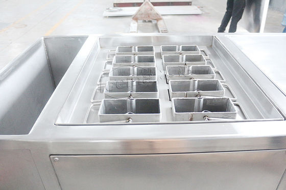 Mini-Eisfabrik 1 Tonnen Kompakt-Eis-Block-Maschine mit Schneider Electric-Komponenten