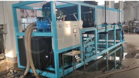 ICEMA 1T-20T/24H Eiskühlmaschine mit direktem Kühlblock für die große industrielle Eisproduktion