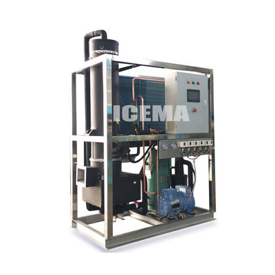 Industrielle Röhre-Eismaschine für Restaurant 1T 5T 10T Einfach zu bedienen 220V/380V