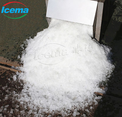 ICEMA Kohlenstoffstahl Eis geschoren zerkleinert frisch für Lebensmittelgeschäfte