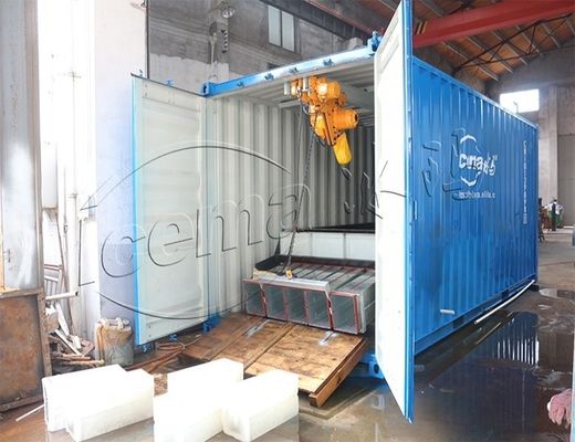 RefComp Kompressor 31.25KW 8T Container Block Eismaschine für Hafen und Kai abnehmbar