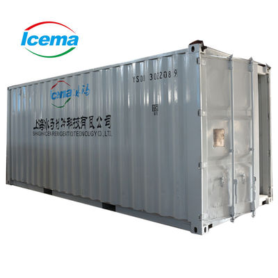 6400*2250*2500 Container-Block-Eismaschine mit sonstiger Speicherkapazität für Eis in Hafen und Kai