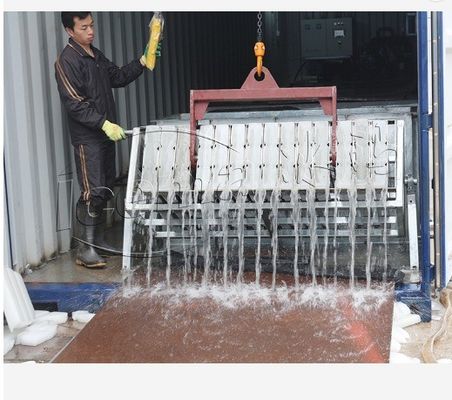 6400*2250*2500 Container-Block-Eismaschine mit sonstiger Speicherkapazität für Eis in Hafen und Kai