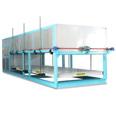Luft/Wasserkühlung 20 Tonnen Block-Eismaschine kundenspezifisches Industrie-Eis 85,5 kW
