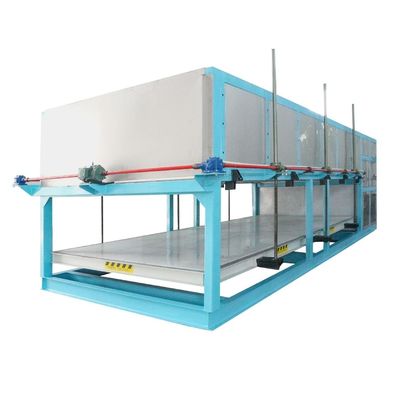Luft/Wasserkühlung 20 Tonnen Block-Eismaschine kundenspezifisches Industrie-Eis 85,5 kW
